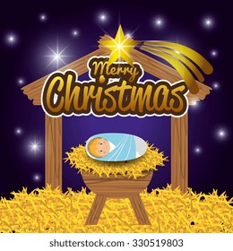 Merry christmas cartoons, vector illustration graphic eps10