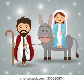 Merry christmas cartoons, vector illustration graphic eps10