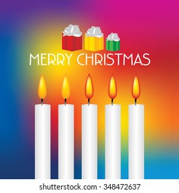 Merry Christmas celebration concept vector 
