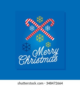 Merry Christmas celebration concept vector 