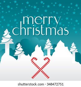 Merry Christmas celebration concept vector 