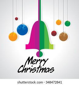 Merry Christmas celebration concept vector 