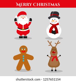 Merry Christmas Characters