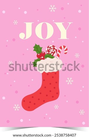 merry christmas collection vector illustrations