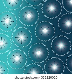 Merry Christmas colorful card design, vector illustration graphic