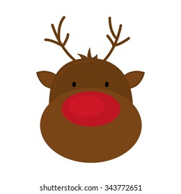 Merry christmas colorful card design, vector illustration eps10