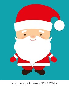 Merry christmas colorful card design, vector illustration eps10