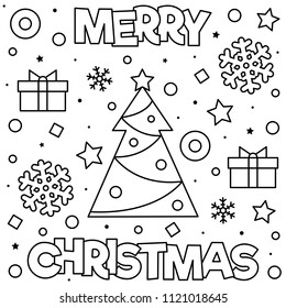 Christmas Tree Vector Coloring Pages Images, Stock Photos & Vectors ...