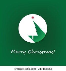Feliz Natal! - Natal chegando - Projeto de cartão de Natal