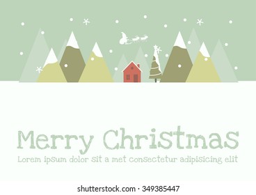 Merry Christmas, Christmas concept