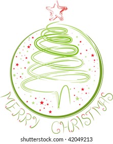 Merry Christmas concept