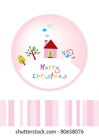merry christmas cottage