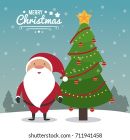 Merry christmas cute card