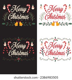 Fröhliches Weihnachtsgeschenk-Design. Das ist ein wichtiger Anlass. 