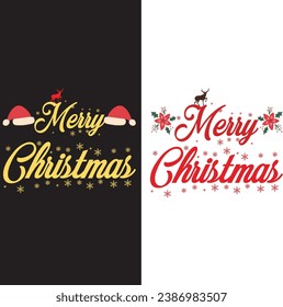 Merry Christmas Day Bundle Design. Its an important occasion. 