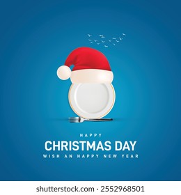 Merry Christmas Day chefs creative banner, poster, social media post, background, template, greetings card, t-shirt, backdrop, cover design etc. Christmas sale offer banner. Happy New Year.