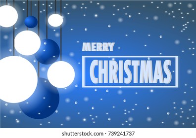 The Merry Christmas' Day design of vector.