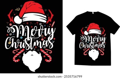 Merry christmas day, funny christmas vector tshirt design, merry christmas typography, celebration
