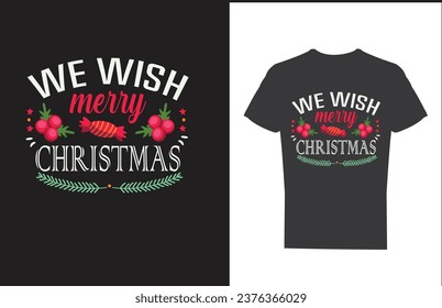 Merry Christmas day t shirt design