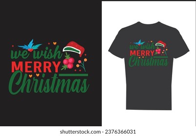 Merry Christmas day t shirt design