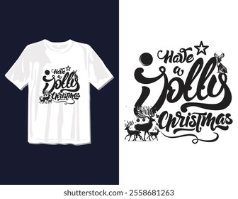 Merry Christmas Day Typography T-shirt design,  apparel, vector illustration, Christmas Day tree, retro style, typography, vintage