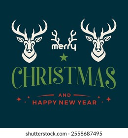 Merry Christmas Day Typography T-shirt design,  apparel, vector illustration, Christmas Day