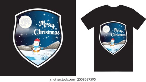 Merry Christmas Day Typography T-shirt design,  apparel, vector illustration, Christmas Day