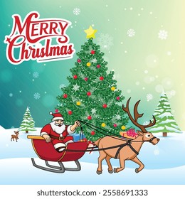 Merry Christmas Day Typography T-shirt design,  apparel, vector illustration, Christmas Day