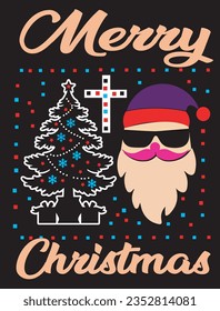 Merry Christmas day a unique T shirt design.