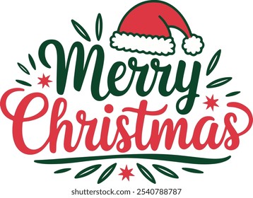 merry christmas day vector illustration