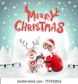 Merry Christmas Day's design of vector.