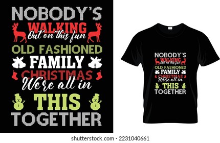 Merry Christmas day...T shirt design 