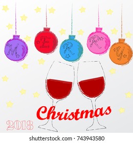 Merry Christmas . Christmas decoration .