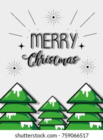 merry christmas decoration design to celebration