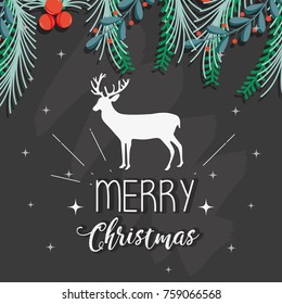 merry christmas decoration style to celebration