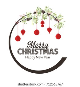 Merry christmas decorations