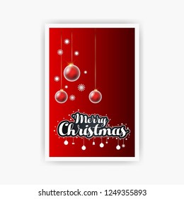 Merry christmas decorative vintage background