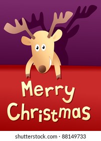 Merry Christmas Deer