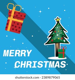 merry christmas design card ornament santa