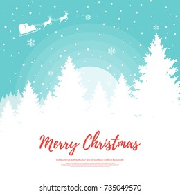 Merry Christmas design element template, can be used for background, poster, backdrop, brochure, leaflet, publication, vector illustration