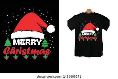 Merry Christmas design with T-Shirt