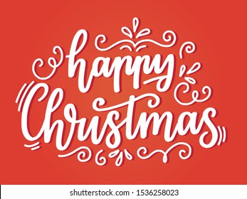 merry christmas design vector illustration and christmas background design.