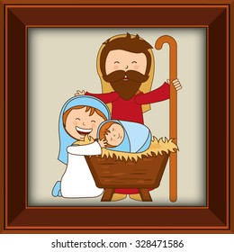 merry christmas design, vector illustration eps10 graphic 