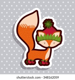 merry christmas design, vector illustration eps10 graphic 