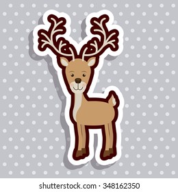 merry christmas design, vector illustration eps10 graphic 