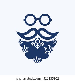 Merry christmas design,clean vector
