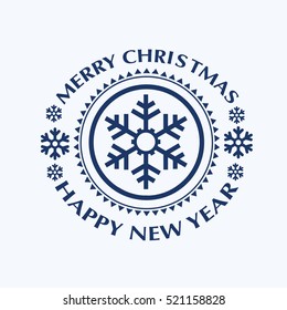 Merry christmas design,clean vector