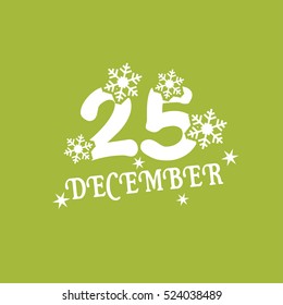 
Merry christmas design,clean vector