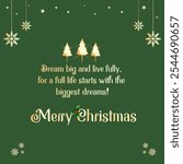 Merry Christmas. Digital, Social Media Wishes Post Vector Design. greeting Card, Post card