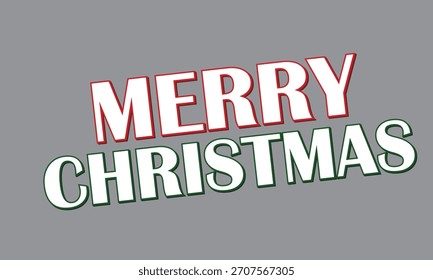 Merry Christmas  editable text effect. Merry Christmas  promotion graphic 3d style.